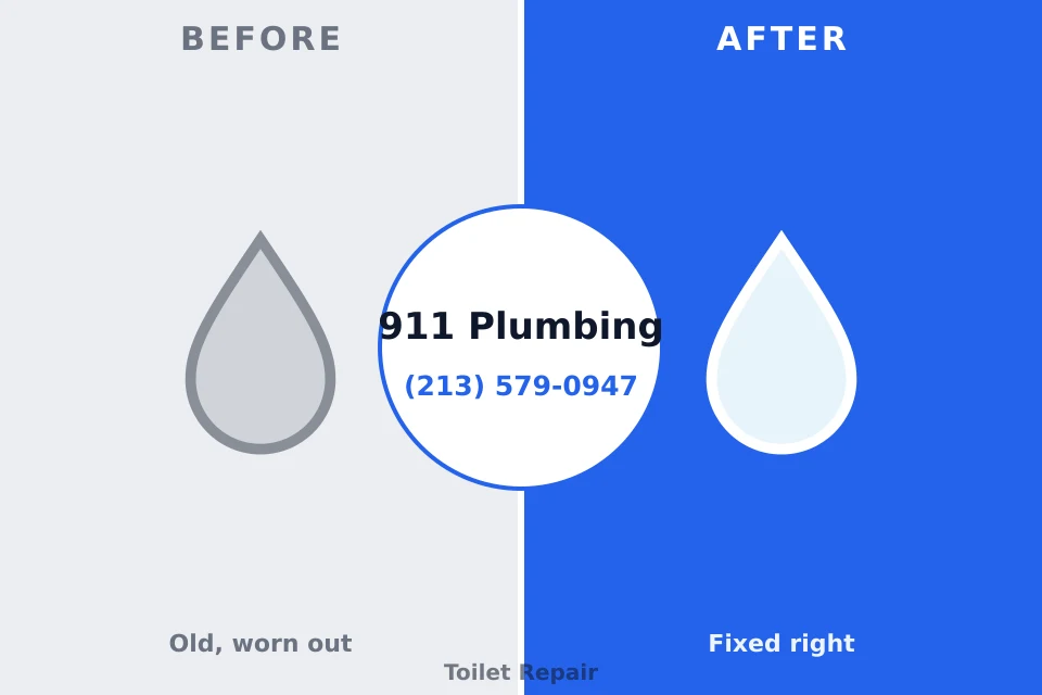 Before and after: plumbing repair New Smyrna Beach, FL